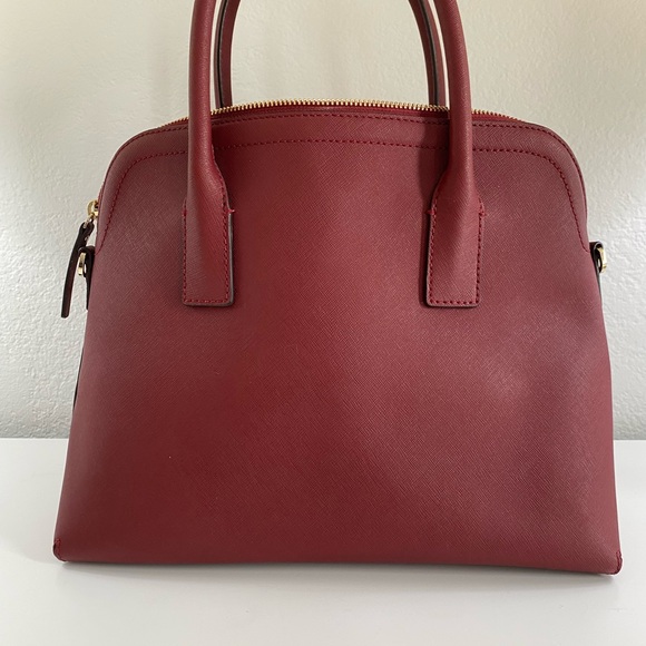 Kate Spade Burgundy Satchel - Picture 4 of 7